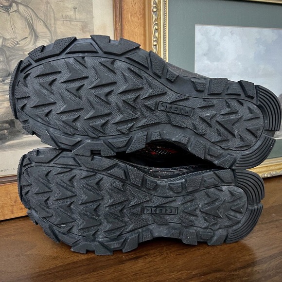 REEBOK CLASSIC HITCH2 LACE-UP SNEAKERS TRAINERS MEN SHOES BLACK/RED SIZE 10 - Picture 9 of 9